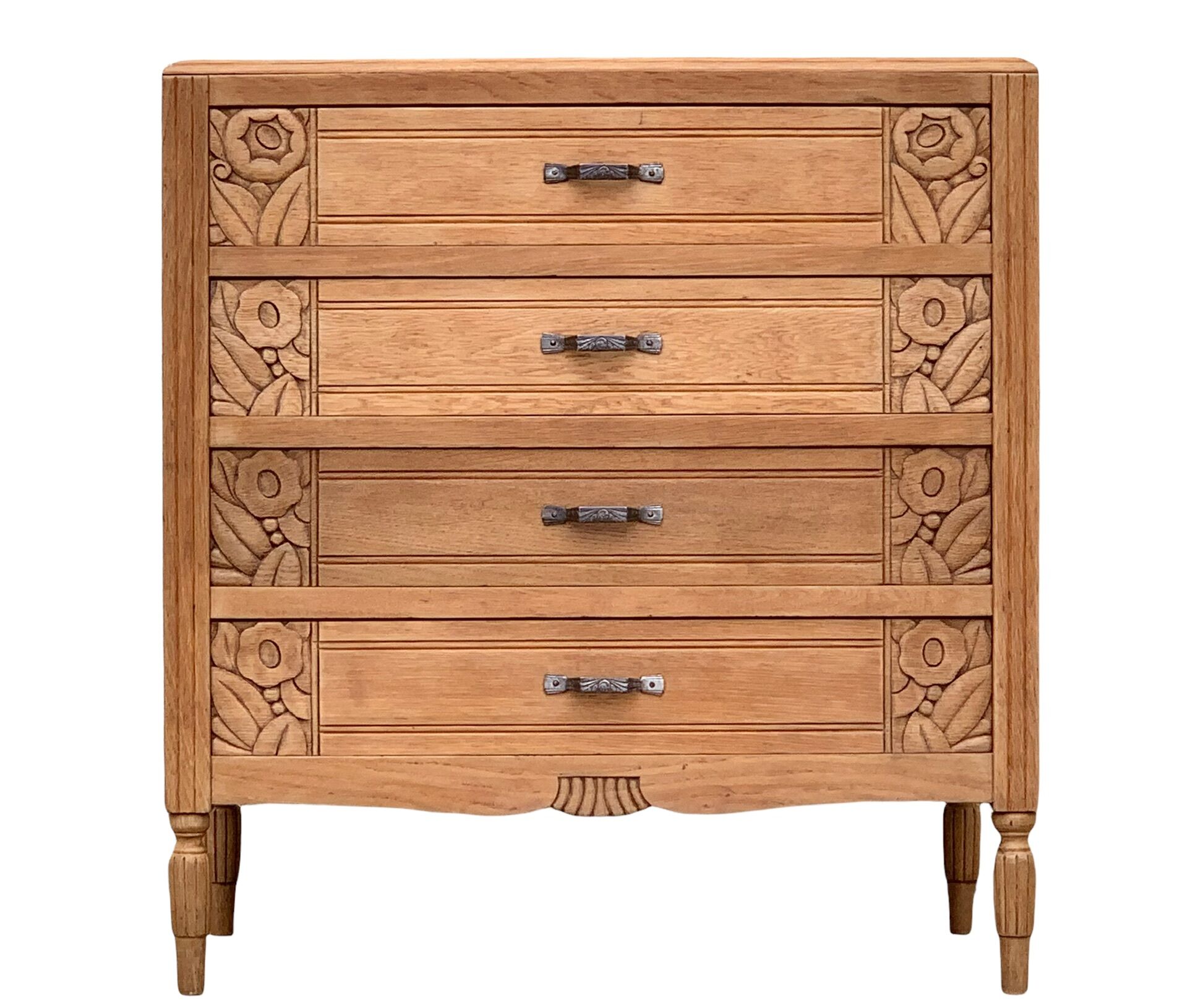 Commode Art déco chêne massif 1920