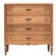 Commode Art déco chêne massif 1920