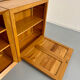 Modular sideboard Ateliers Chauvin solid wood design 70s