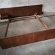 Vintage teak Scandinavian bed