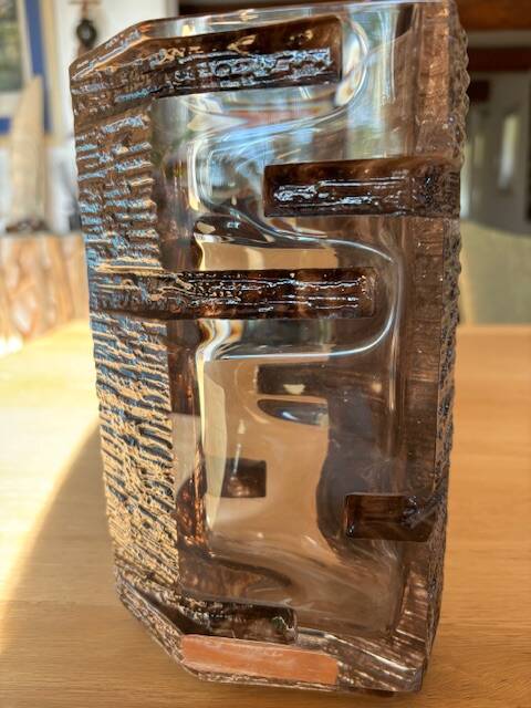 Vase Daum modèle Argos par César Baldaccini