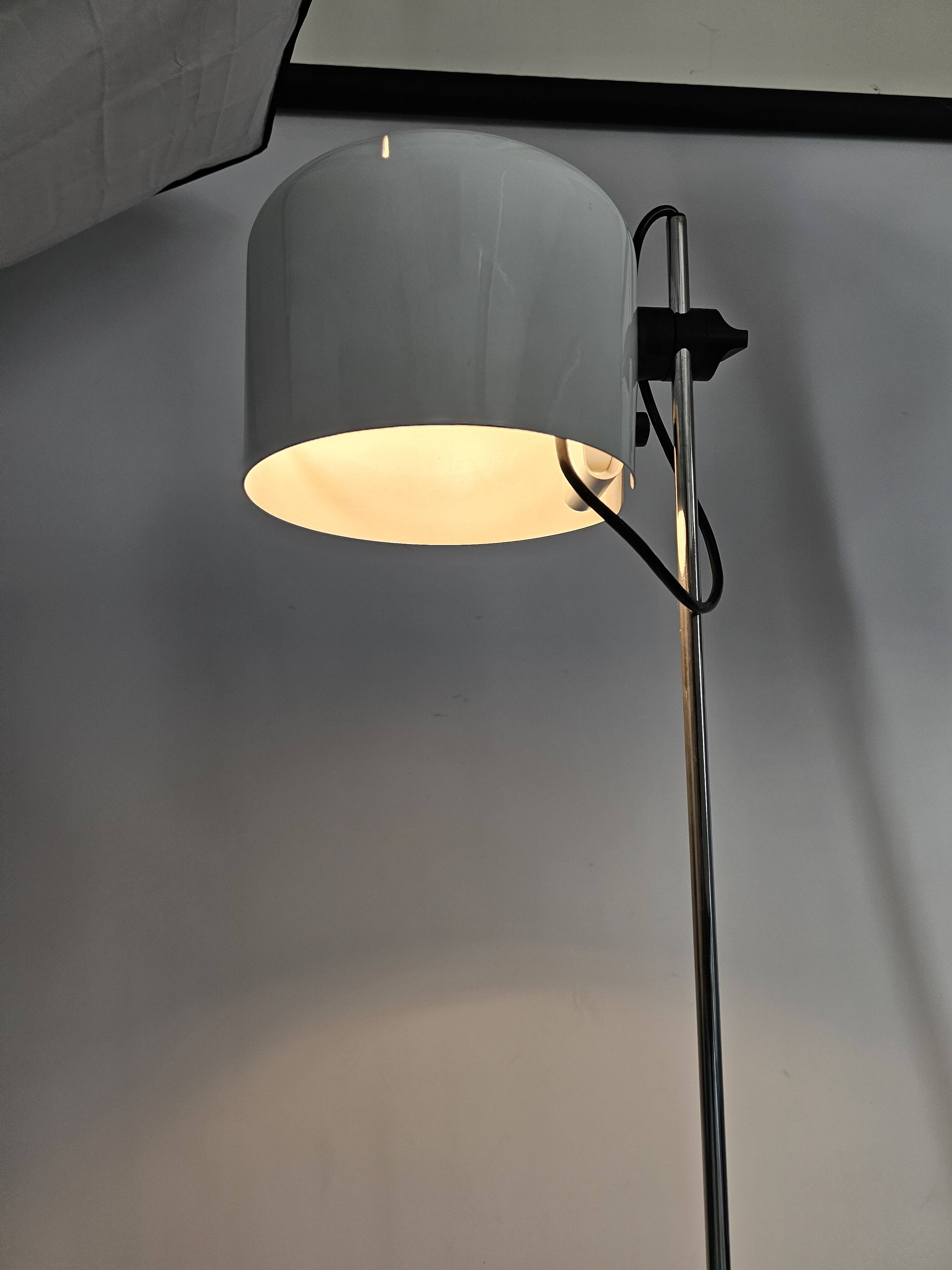 Joe Colombo floor lamp for Oluce 1967 model Coupe