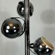 Goffredo Reggiani, three lights chrome chandelier from 70s