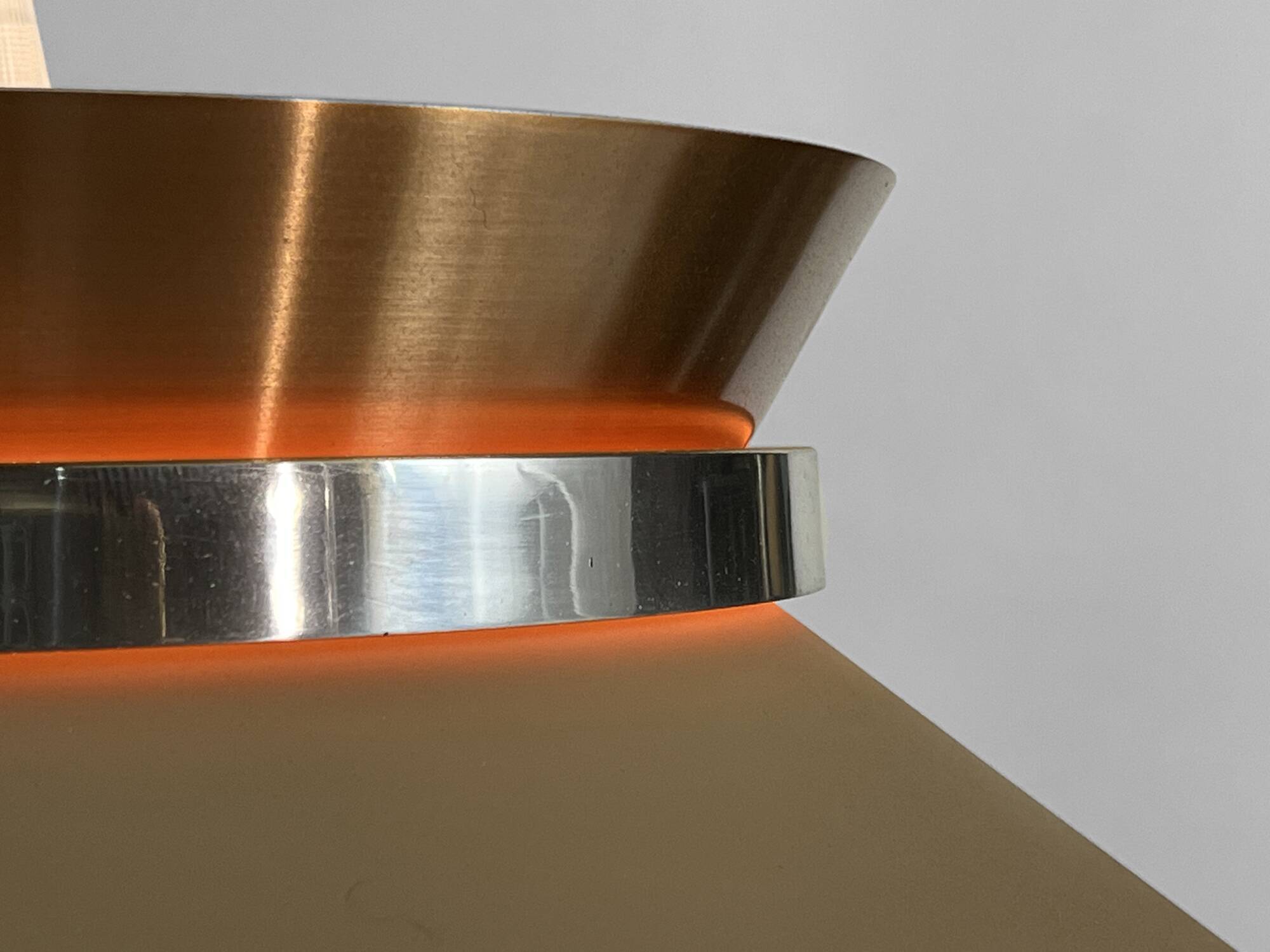 Suspension en aluminium de Carl Thore pour Granhaga Metall. Suède années 1970
