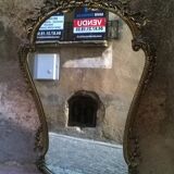 Mirror style Louis XV in bronze