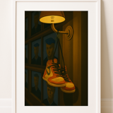 “Aimé Leon Dore x Nike Chicago” poster