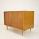 Mid-century upcycled cabinet on high gloss, 1960's