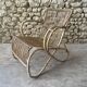 Rattan armchair - 1950s