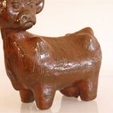 Ceramic bull by Lars Bergsten 1960