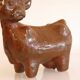 Ceramic bull by Lars Bergsten 1960