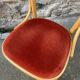 4 chaises Fauteuils restaurant bois courbé vintage 80s French bistro bentwood a