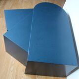 Table basse années 80 3 plateaux pivotants
