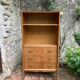 Vintage bookcase shelf