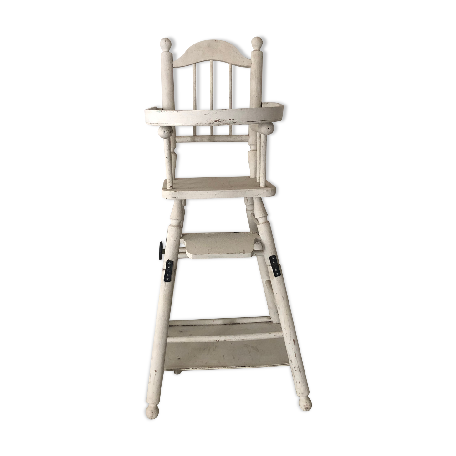 Antique toy - doll high chair
