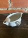 Double Sauce Boat Antique PILLIVUYT Gras & Maigre White Porcelain #D