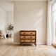 Commode rotin et bambou 1960
