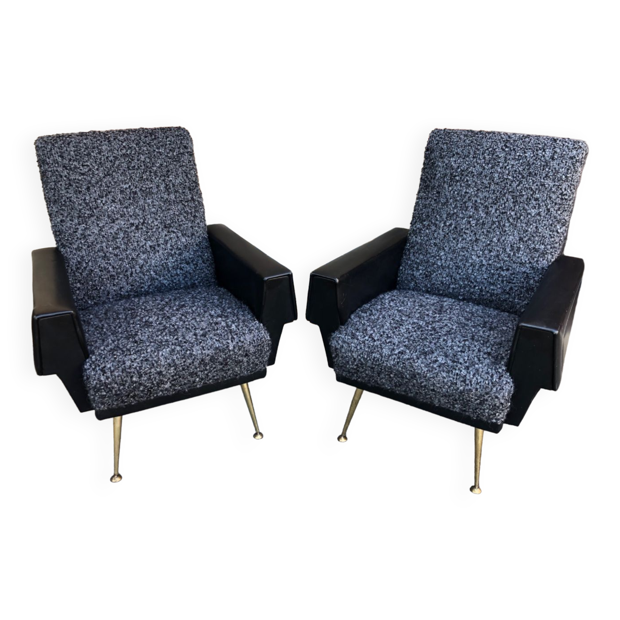Pair of armchairs 60's