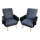 Pair of armchairs 60's