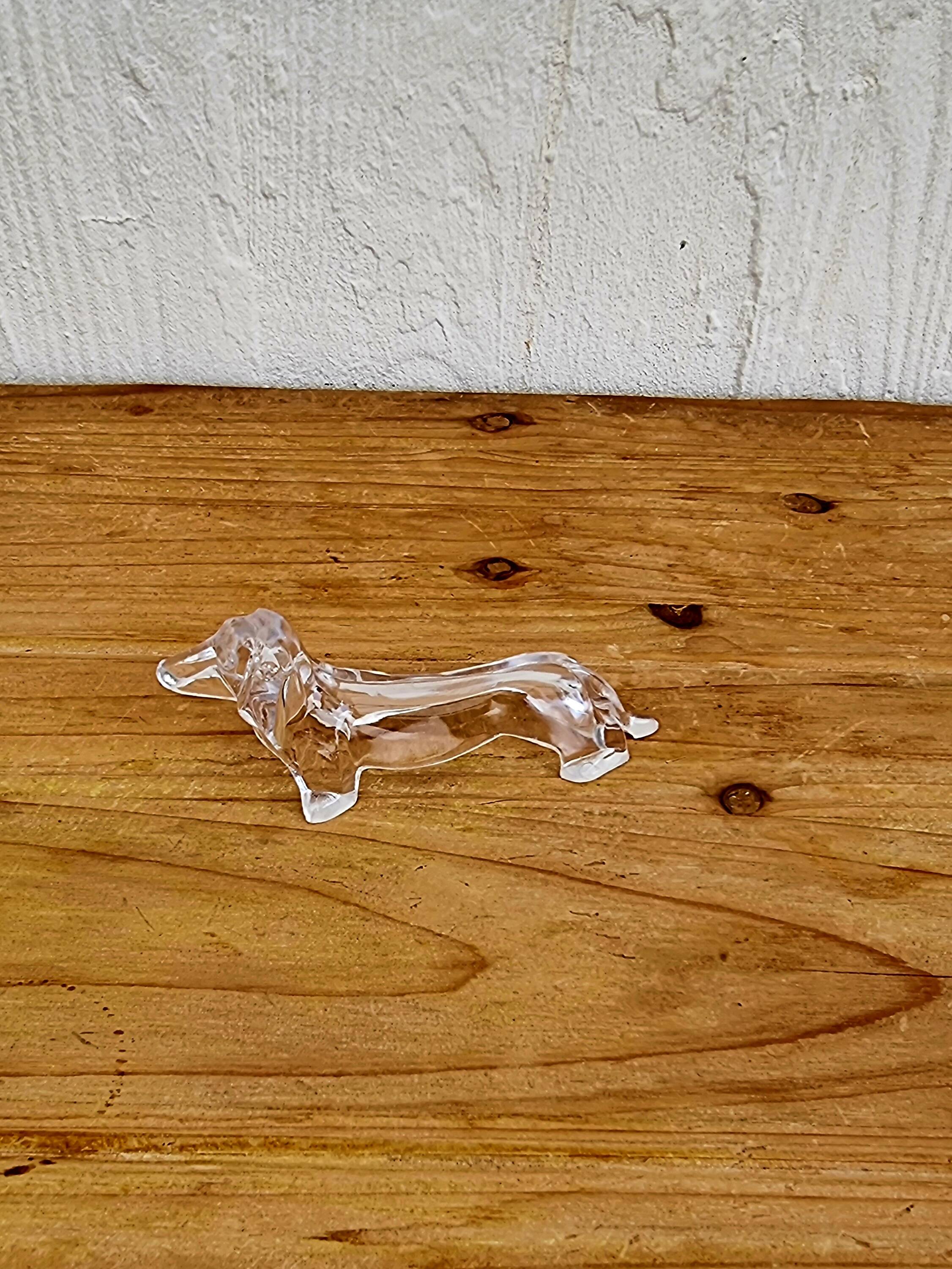 Set of 6 vintage dachshund knife rests