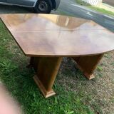 Hugues Chevallier art deco retractable console table