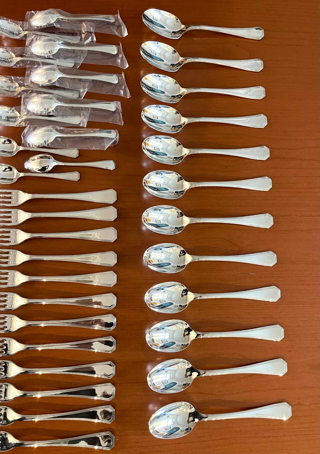 Christofle America, 60-piece cutlery set, very good condition