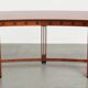 Luxurious curved writing desk/office desk in Art Deco design