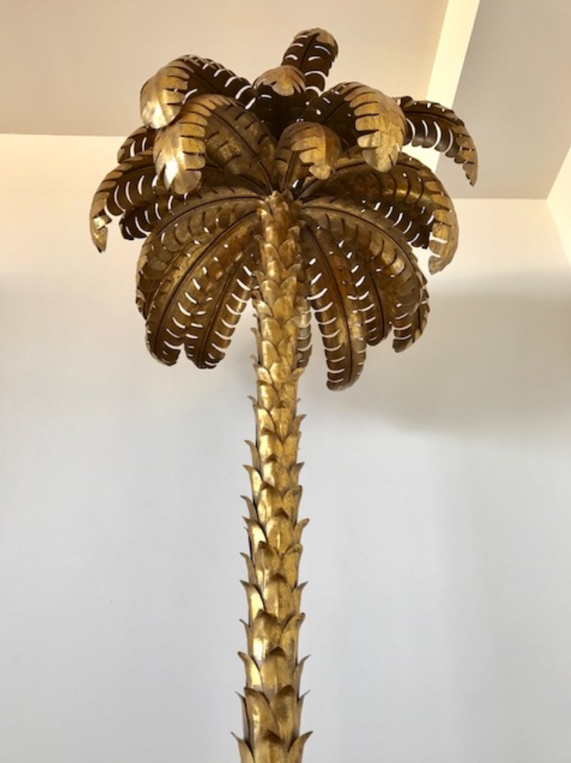 Palm floor lamp years 70