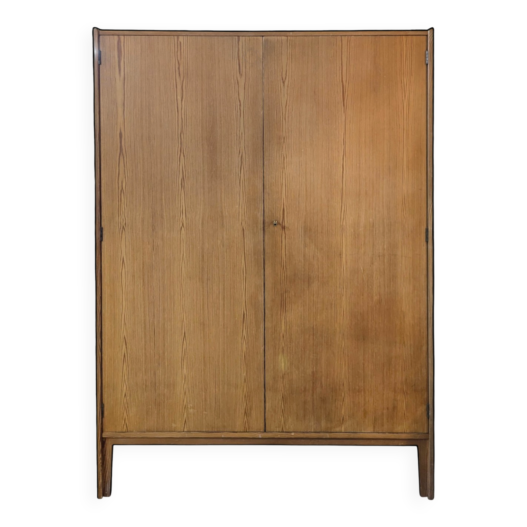 Modernist pine wardrobe from the reconstruction period.