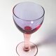 Large Vintage Murano Bicolor Wine Goblet / Murao / Italy / 1980s