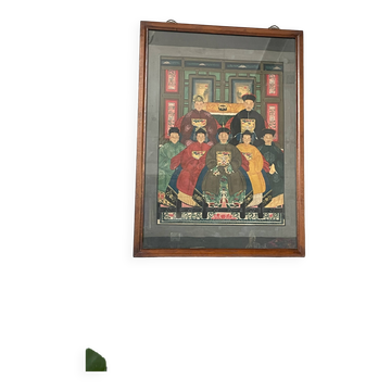 Chinese Family Painting