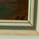 Original mid-century oil on panel – "Still Life with Flowers, Book and Object"