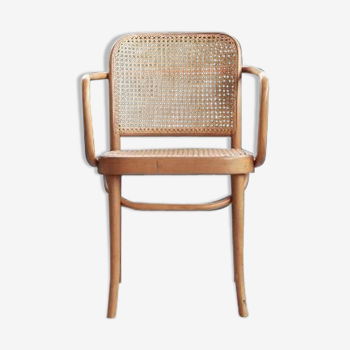 Prague armchair in curved beech wood Josef Frank Josef Hoffmann