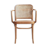 Prague armchair in curved beech wood Josef Frank Josef Hoffmann