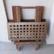 Table basse pliante en bois