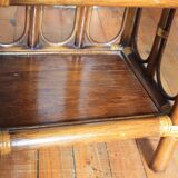 Bamboo & rattan shelf