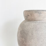 Cracked ceramic vase