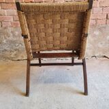 Armchair design rope 1960"