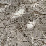 Crochet bedspread