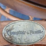 Série de 4 tabourets de bistrot vintage, années 70