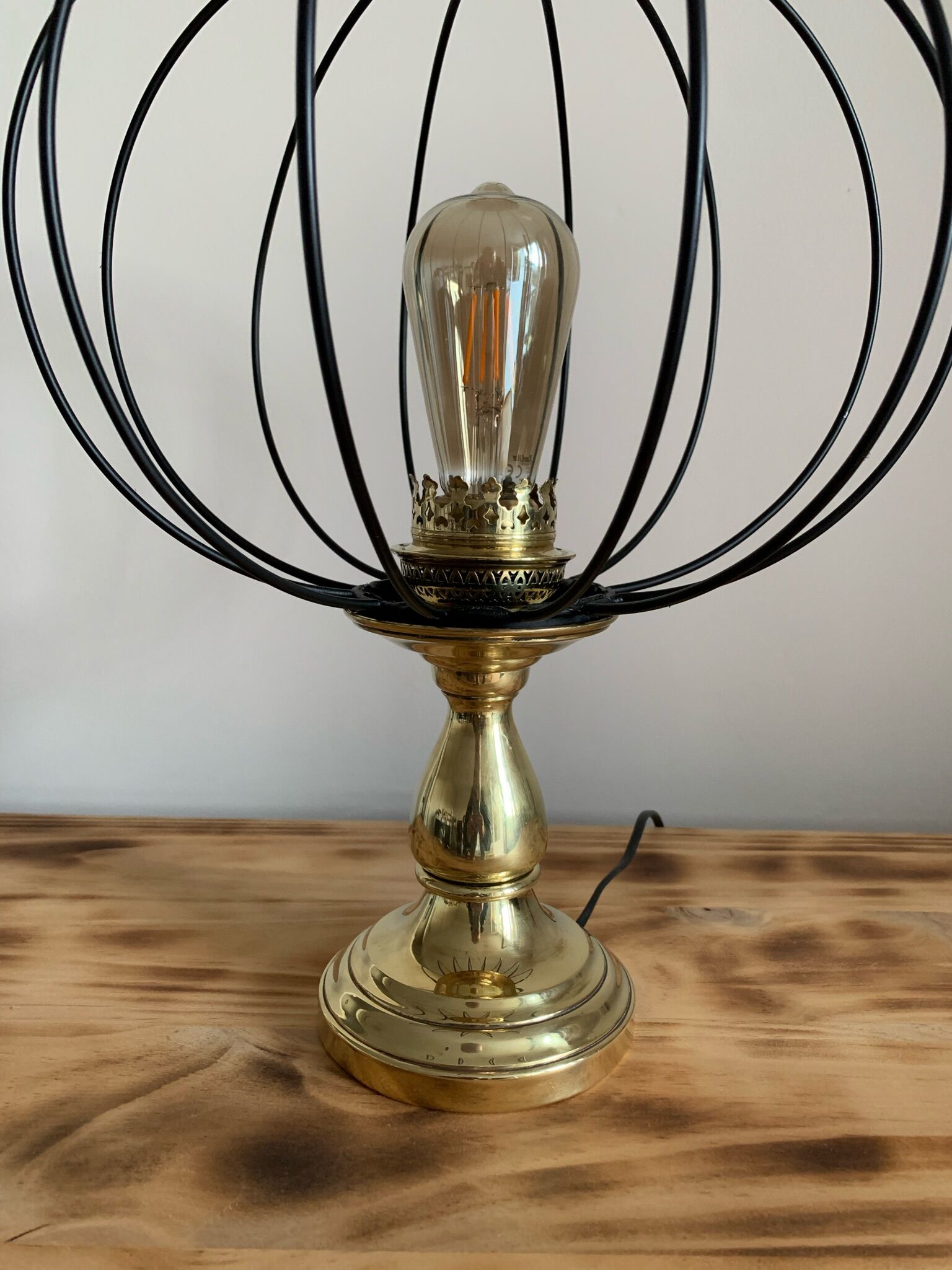 Lampe citrouille