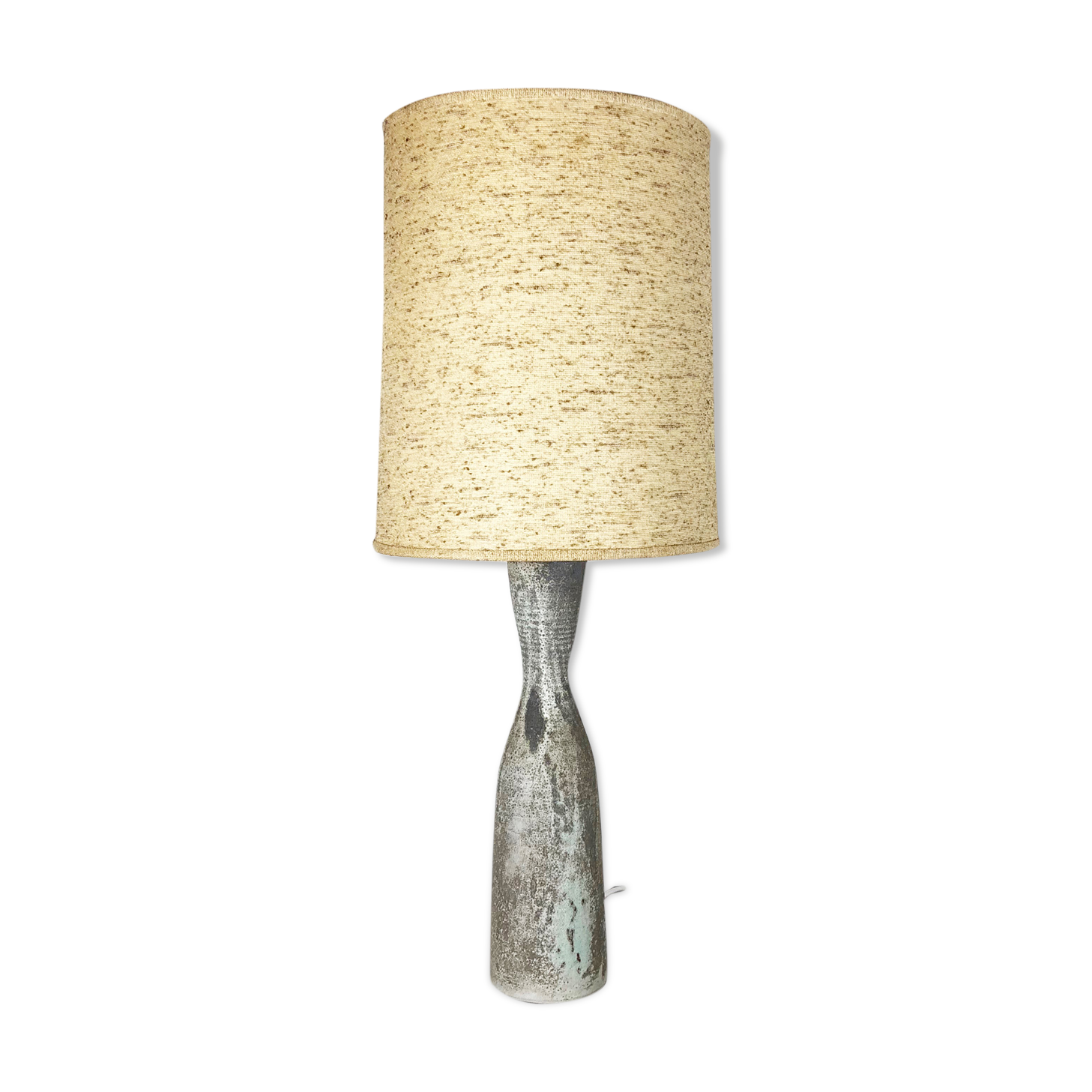 Ceramic studio pottery table light by Piet Knepper for Mobach, Netherlands 1960s