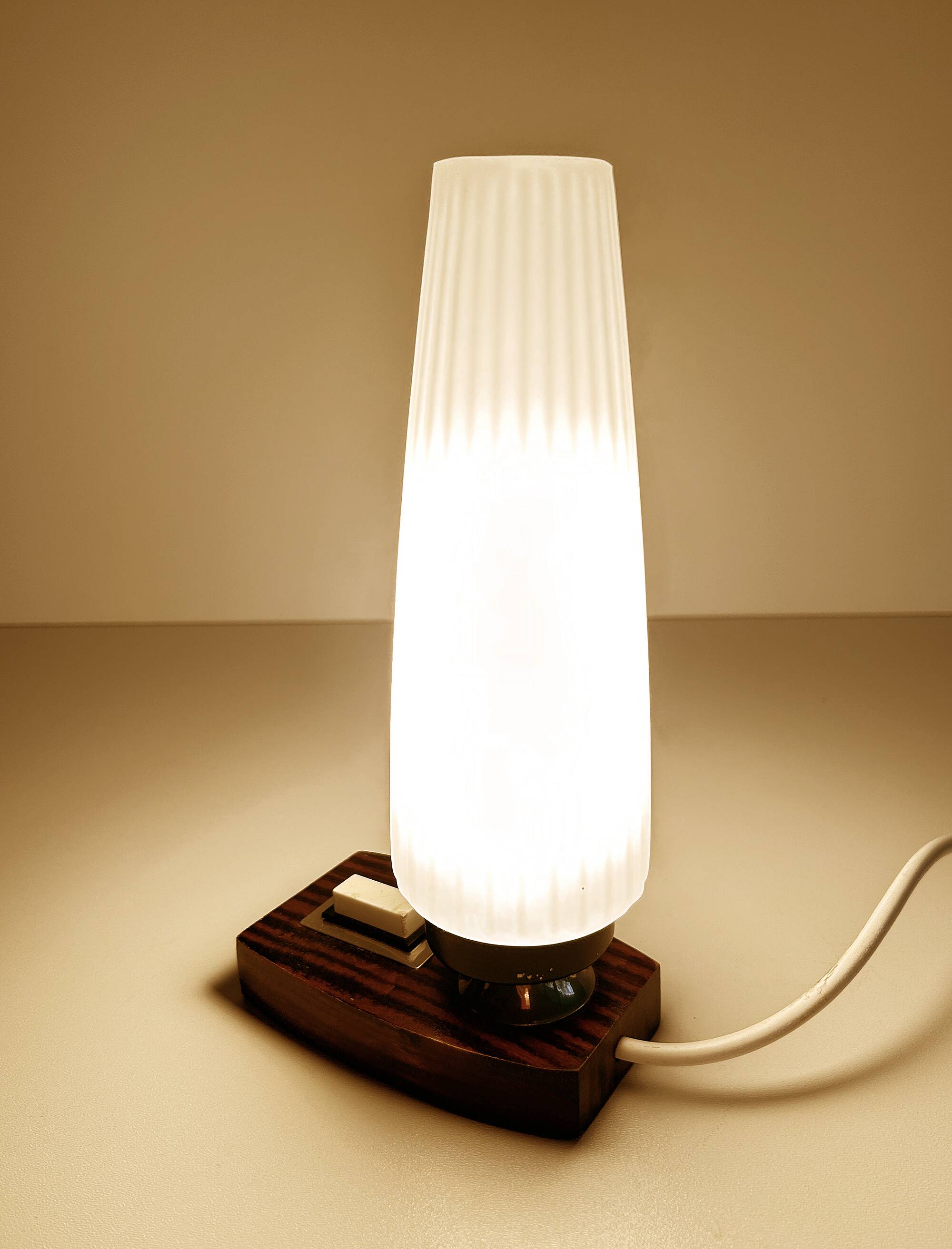 Scandinavian bedside lamp