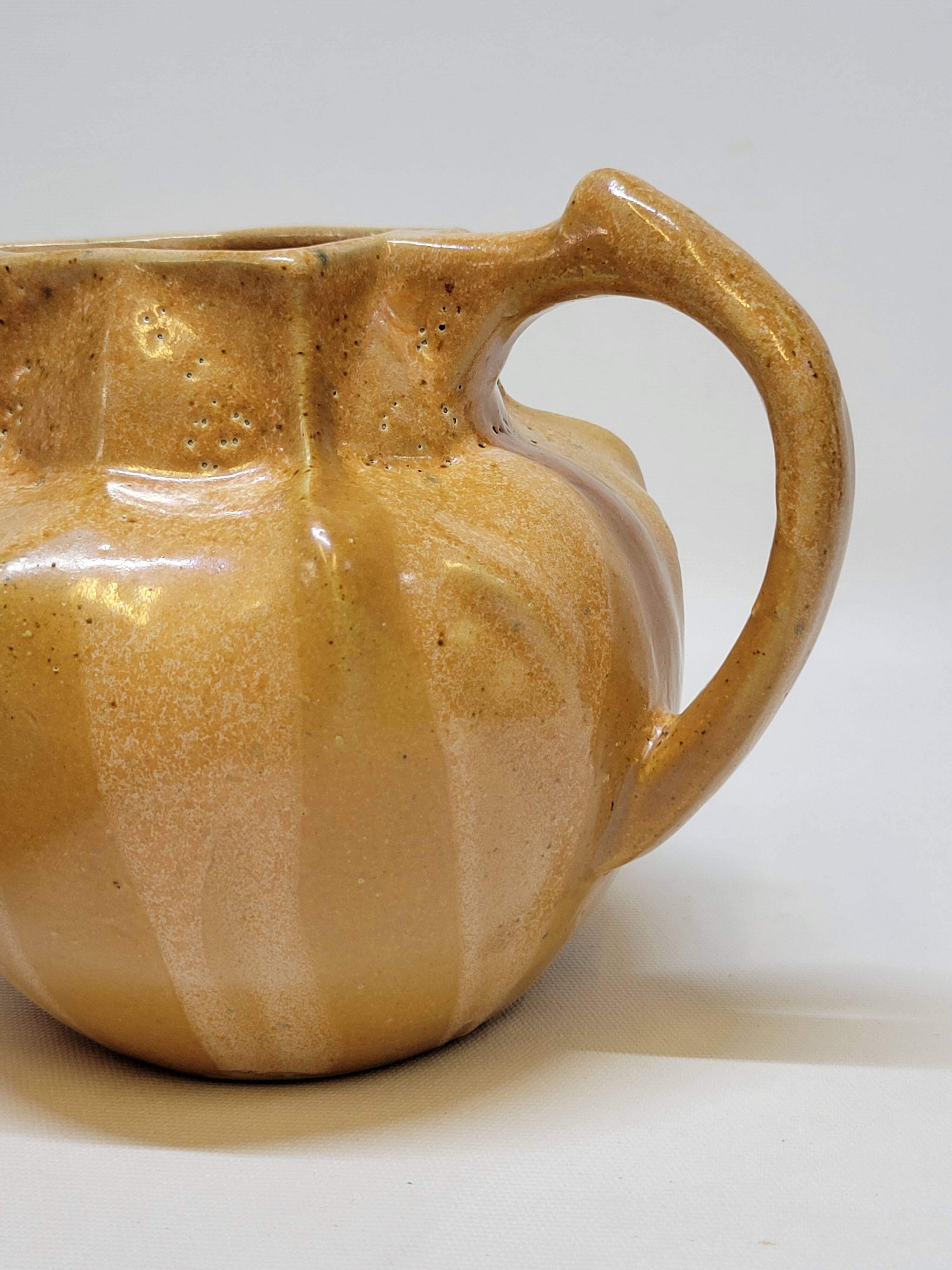 Antique Art Deco Art Nouveau Stoneware Pitcher Carafe 1 Liter