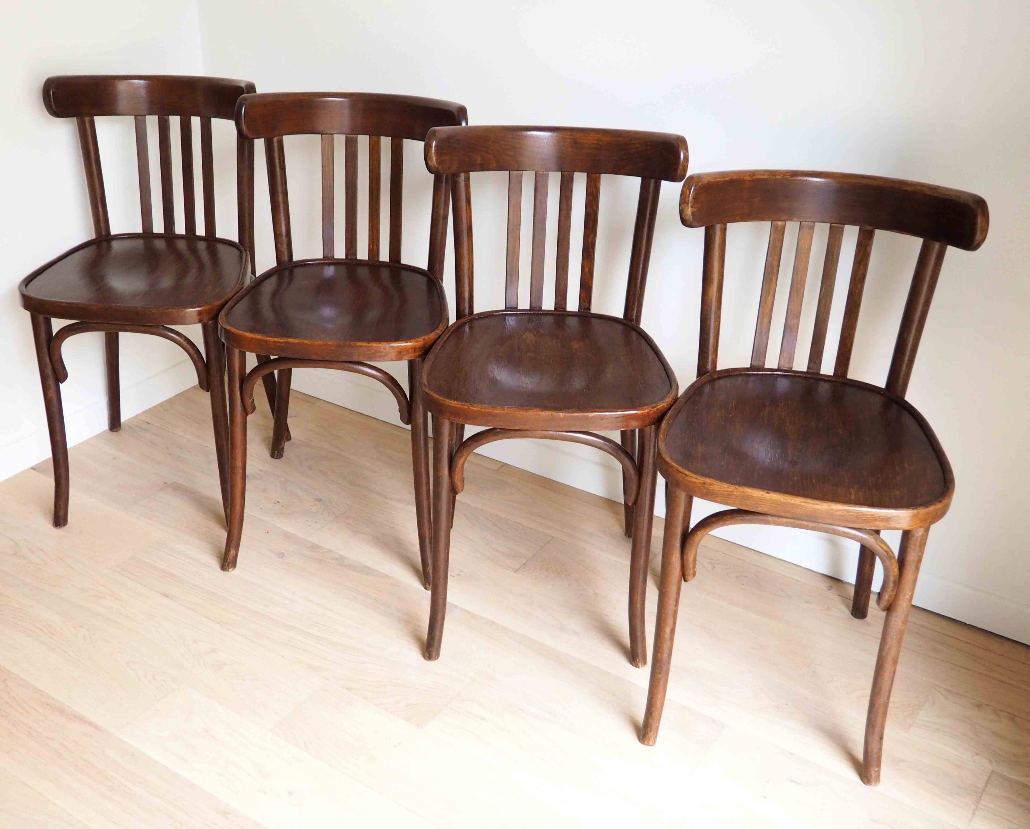 Set of 4 bistro chairs