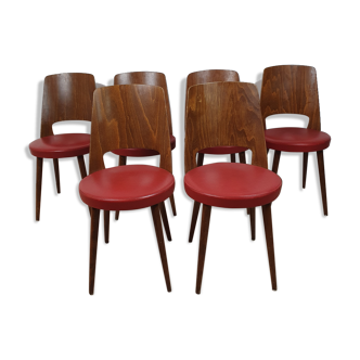 6 Baumann chairs model Mondor