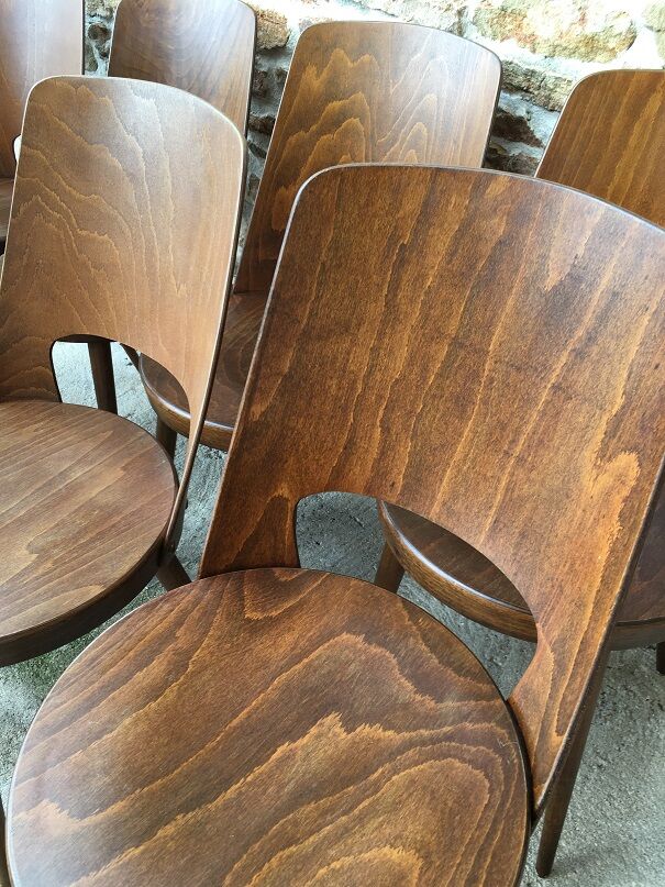set of 8 chairs Baumann "Mondor"