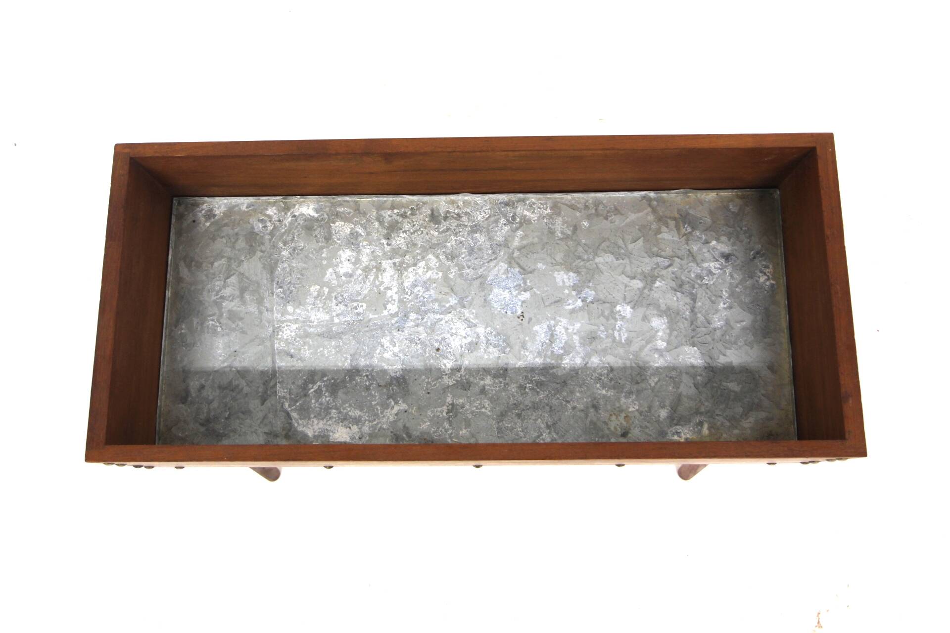 Scandinavian indoor teak planter, Sweden, 1950s