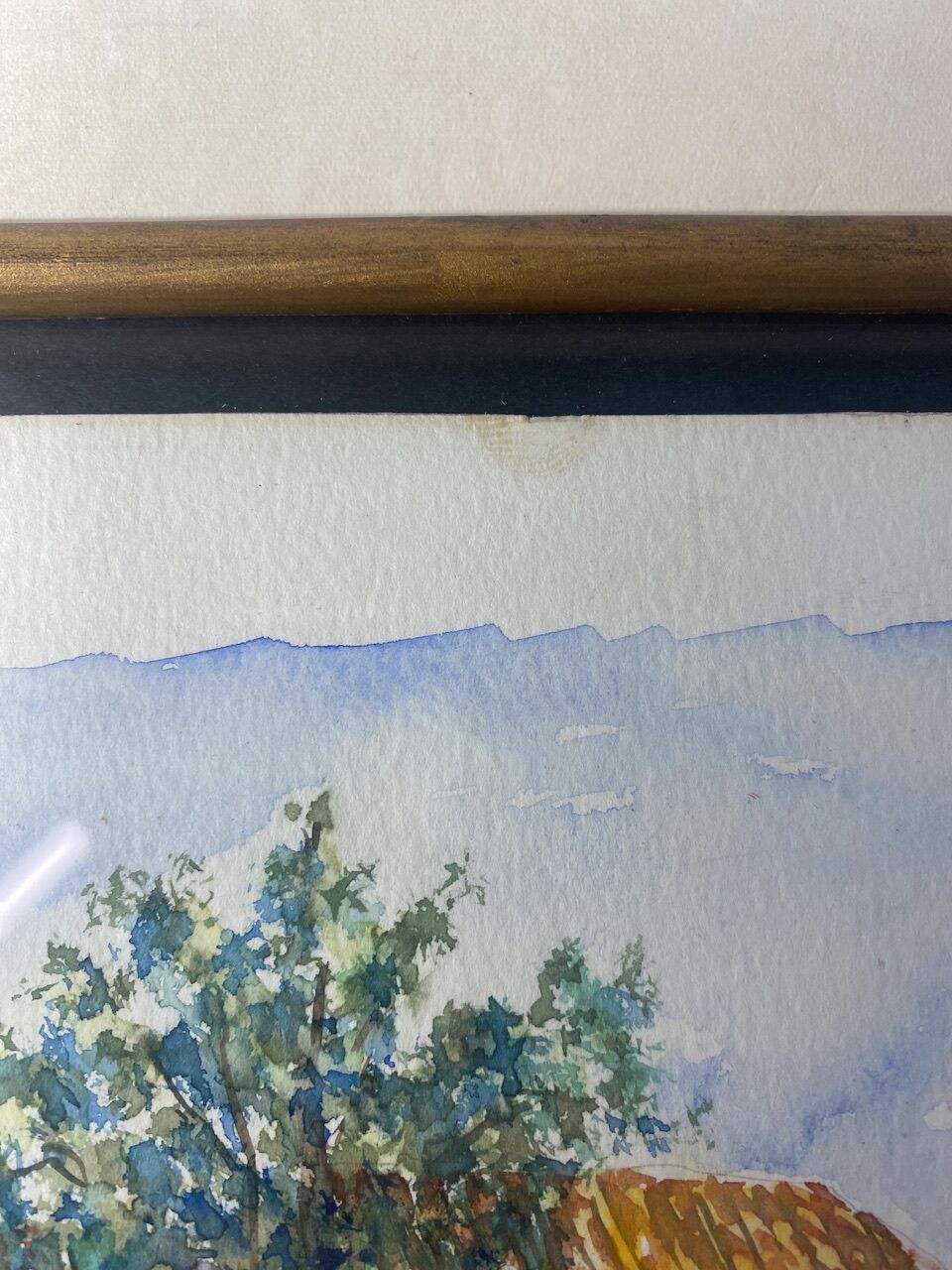 Provencal landscape signed Jean-Marc l'Huillier and dated 96