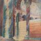 Orientalist painting by Jules Cocheris before 1950.