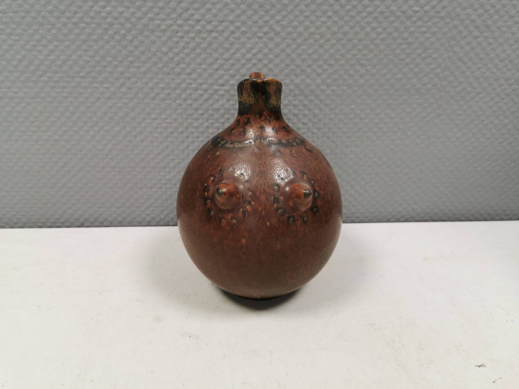 Large and absolutely fantastic ceramic jug/vase, Denmark 1970s